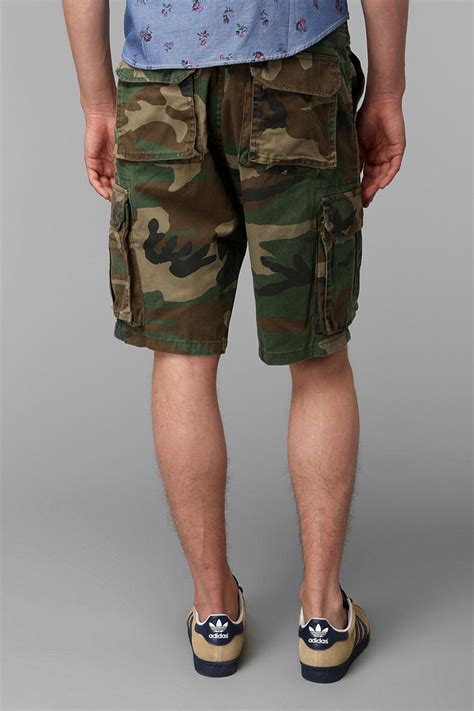 cargo shorts urban outfitters|men s camouflage cargo shorts.